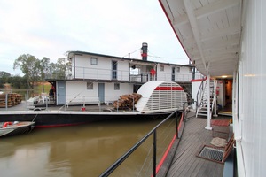 Looking along PS Marion towards PS Industry, Mildura