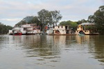 Paddle boats in Mildura