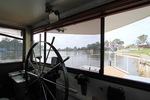 View from helm of Iron Dry, Mildura