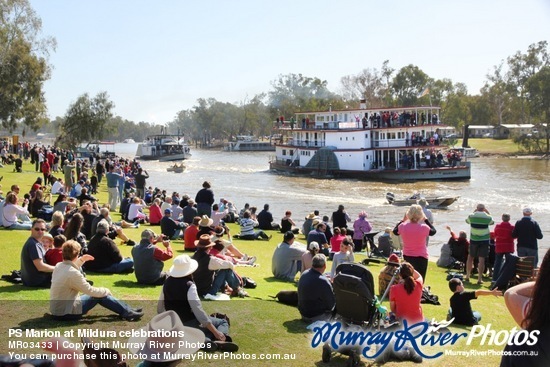 PS Marion at Mildura celebrations