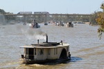 Paddle boat flotilla in Mildura