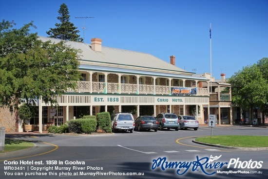 Corio Hotel est. 1858 in Goolwa