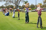 Scarecrow competition from local primary schools in Renmark