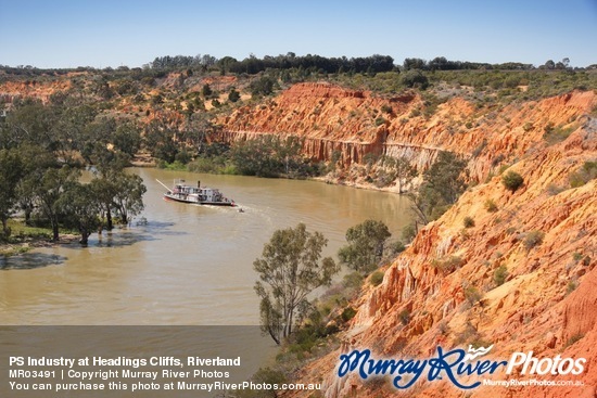 PS Industry at Headings Cliffs, Riverland