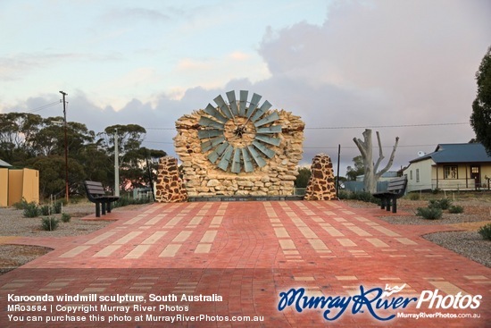 Karoonda windmill sculpture, South Australia