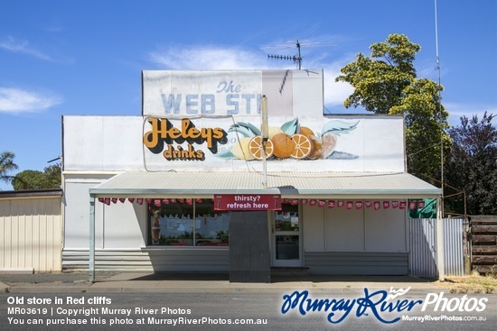 Old store in Red cliffs