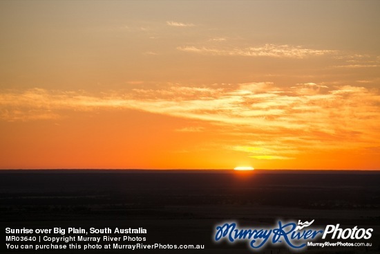 Sunrise over Big Plain, South Australia