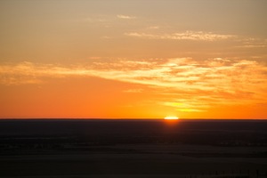 Sunrise over Big Plain, South Australia