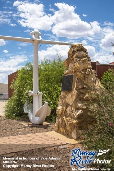 Memorial in honour of Vice-Admiral J.C. Glossop