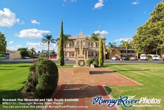Renmark War Memorial and Hall, South Australia
