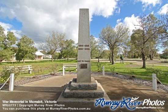 War Memorial in Murrabit, Victoria