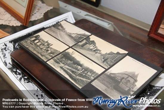 Postcards in Robinswood, Robinvale of France from WWI