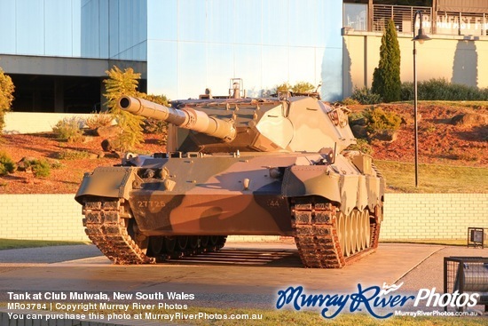 Tank at Club Mulwala, New South Wales