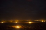 Fires in the Millewa near Mildura, Victoria