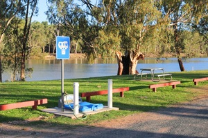 RV Dump Point in Euston, NSW