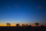 Last light near Blanchetown, South Australia