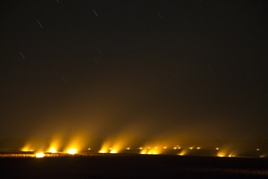 Fires in the Millewa near Mildura