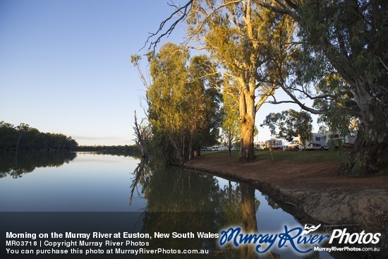 Morning on the Murray River at Euston, New South Wales