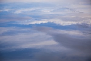 Cloud reflections on the Murray River at Euston, NSW