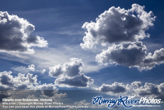 Clouds over Robinvale, Victoria