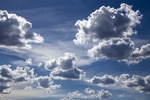 Clouds over Robinvale, Victoria