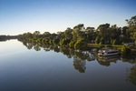 Murray River on sunrise at Robinvale, Victoria