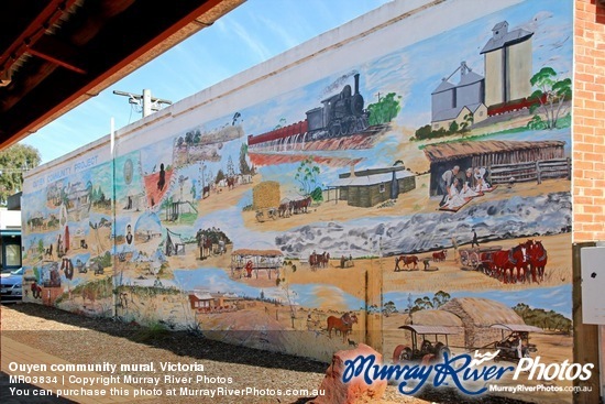 Ouyen community mural, Victoria