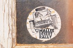 Old school stickers from the Mallee BP Desert Rally