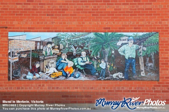Mural in Merbein, Victoria
