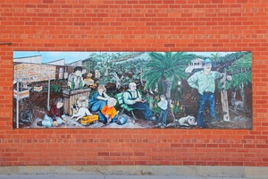 Mural in Merbein, Victoria