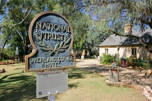 Historic Overland Corner Hotel, Riverland, South Australia was built 1859