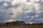 Storm clouds over the Mallee, Victoria