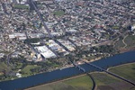 Murray Bridge and Murray River aerial, South Australia