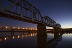 Murray Bridge on sunrise, South Australia