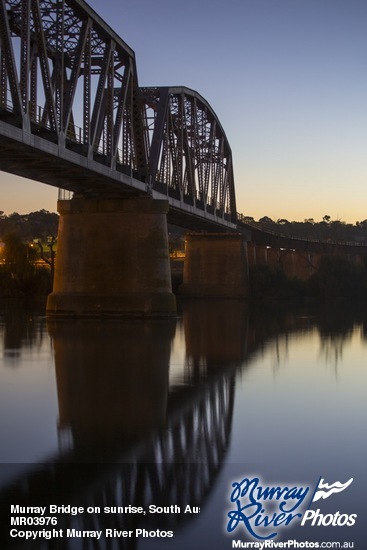 Murray Bridge on sunrise, South Australia