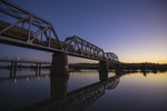 Murray Bridge on sunrise, South Australia