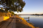 Sunrise over the Murray River at Murray Bridge