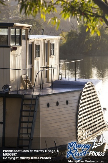 Paddleboat Cato at Murray Bridge, South Australia