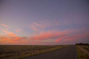 Sunset near Langhorne Creek, South Australia