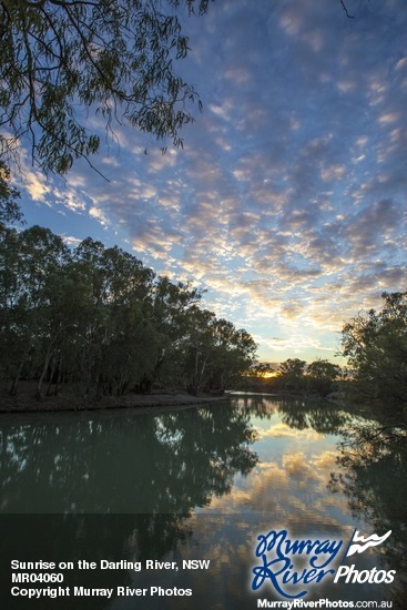 Sunrise on the Darling River, NSW