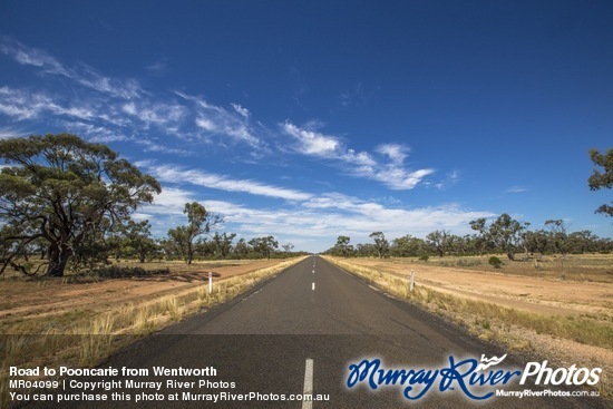 Road to Pooncarie from Wentworth