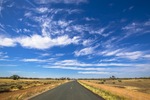 Road to Pooncarie, NSW, Outback