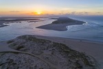 Sunrise over the Murray River Mouth near Goolwa