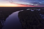 Sunset over the Murray River at Robinvale