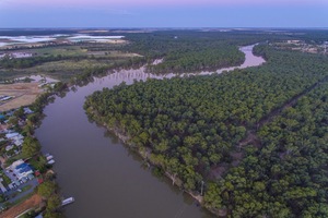 Dusk along the Murray River at Euston, NSW