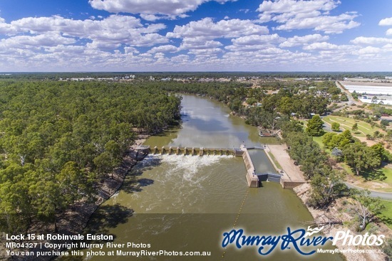 Lock 15 at Robinvale Euston