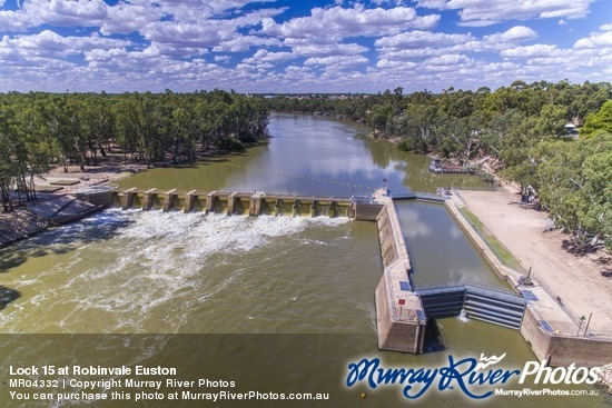 Lock 15 at Robinvale Euston