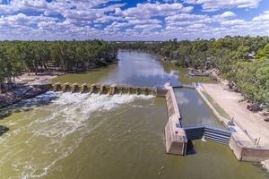 Lock 15 at Robinvale Euston