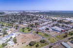 Aerial of Robinvale, Victoria