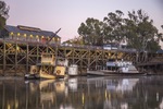 Alexander Arbuthnot, PS Adelaide and Pevensey at Echuca on dawn